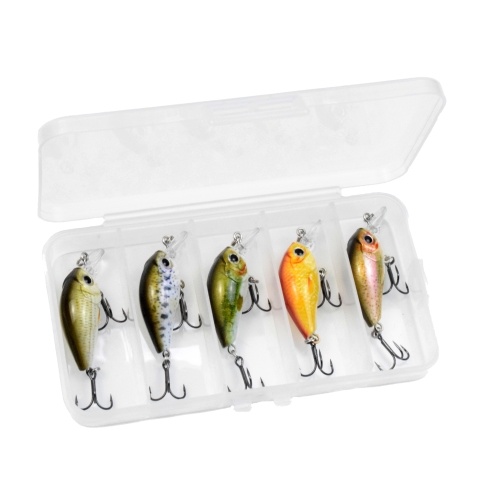 LIXADA 5pcs Hard Body Fishing Lures Set